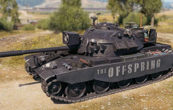 Tank, The Offspring, World of Tanks, TL-1 LPC, Pretty Fly
