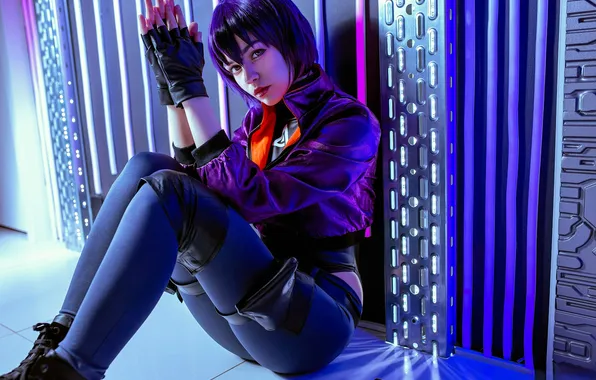 Wall, jacket, costume, outfit, gloves, image, cosplay, tenletters