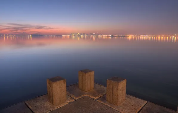 Picture sea, water, country, city, the ocean, view, home, promenade