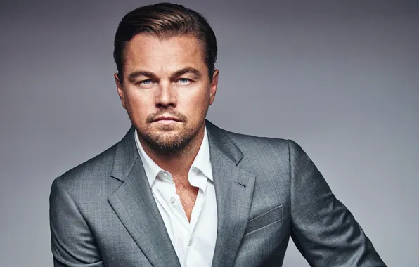 Background, portrait, photographer, actor, shirt, jacket, photoshoot, Leonardo DiCaprio