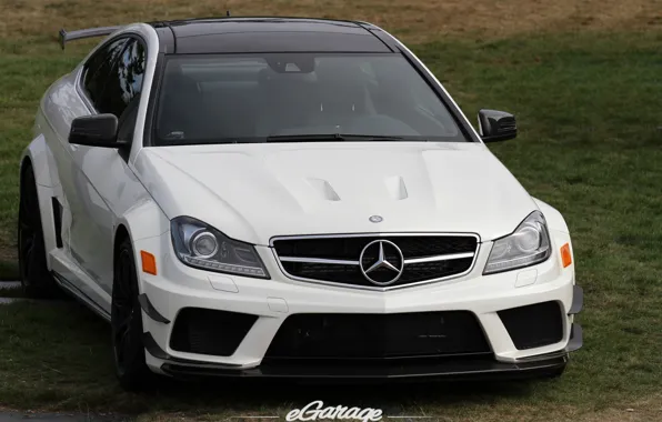 Picture white, mercedes, benz, c6.3