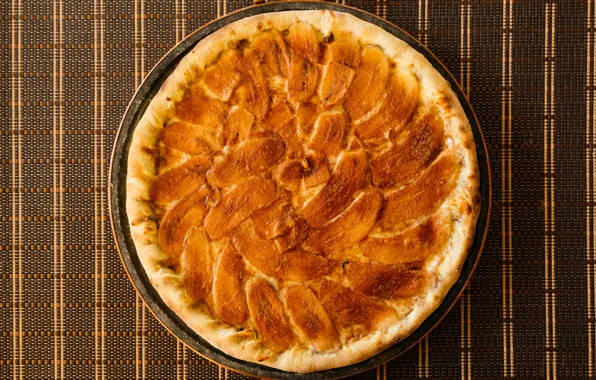 Pizza, bananas, sweet pizza