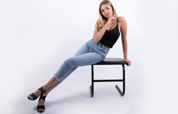 Girl, pose, Mia Chagnon