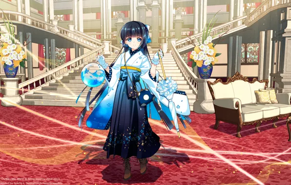 Anime, Mascot, Suishou Shizuku, Crystal Dsik Info, WQXGA+, Software
