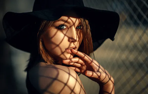 Look, girl, the sun, model, Panama, Olga Pushkina