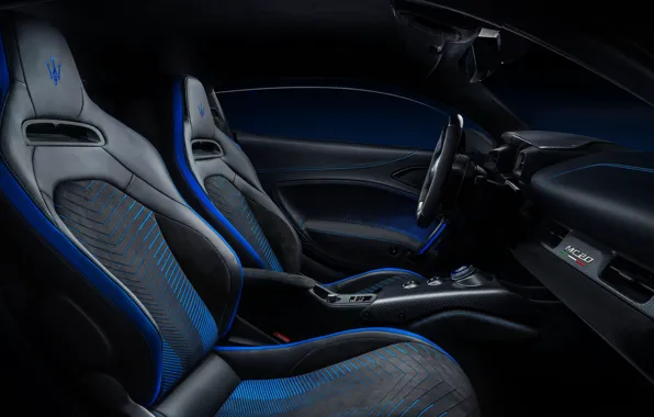 Picture Maserati, interior, Maserati, the interior of the car, 2022, Maserati MC20 Coupe