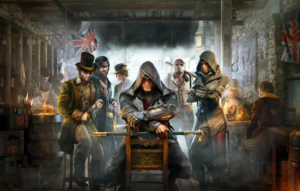 Picture London, killer, character, Syndicate, tavern, Assassin's Creed, Assassin's Creed: Syndicate, Jacob Fry