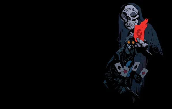 Card, death, Wallpaper, the game, wallpapers