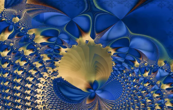 Picture color, abstract, form, fractal
