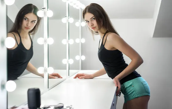 Look, face, pose, hair, figure, Anastasia, cutie