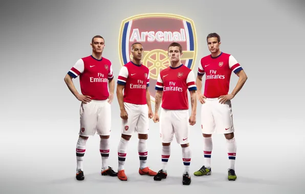 Background, logo, emblem, Arsenal, players, Arsenal, Football Club, The Gunners