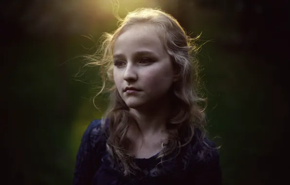 Picture look, portrait, girl