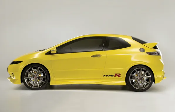 Concept, coupe, 2006, the concept car, Honda, Civic Type-R, Honda Civic Type-R Concept