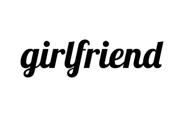 Picture girlfriend, the word, girlfriend