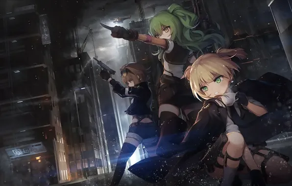 Girls, anime, art, Girls Frontline, Girls front