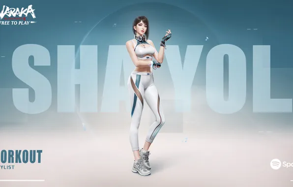 Workout, Gym, Naraka Bladepoint, Shayol Wei