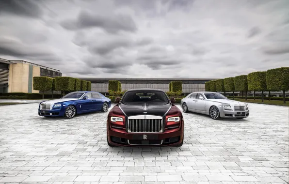 Picture clouds, Rolls-Royce, Ghost, 2019