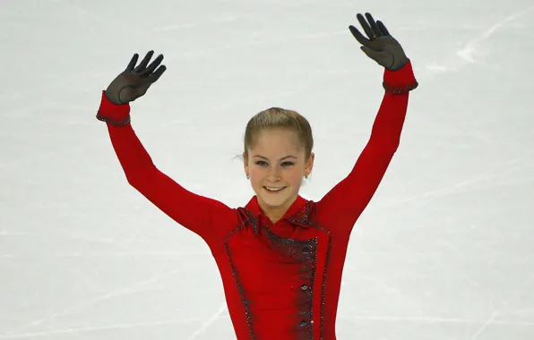 Smile, ice, beauty, Russia, Yulia Lipnitskaya, skater, champion, Yulia Lipnitskaya