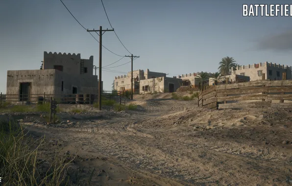 Home, fence, settlement, Battlefield 1, Suez