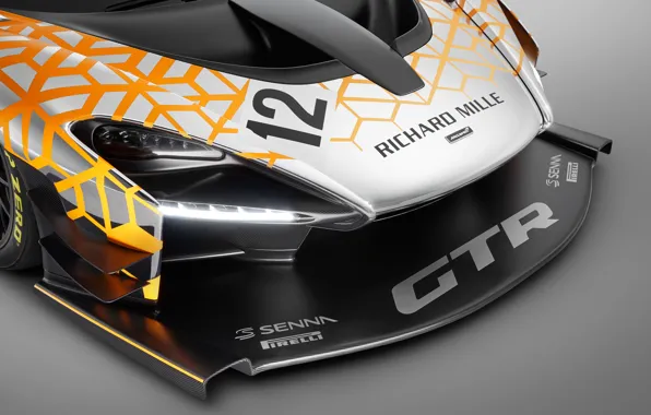 Concept, McLaren, GTR, racing car, 2018, the front part, Senna