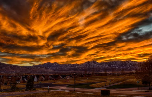 Picture Sunset, Daybreak, South Jordan, Sunrise Mountain Park