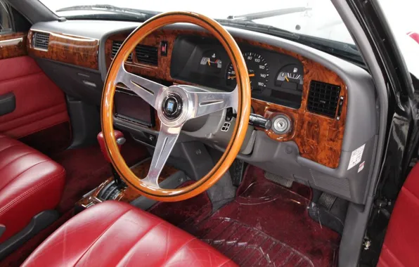 Toyota, Classic, 1997, the interior of the car