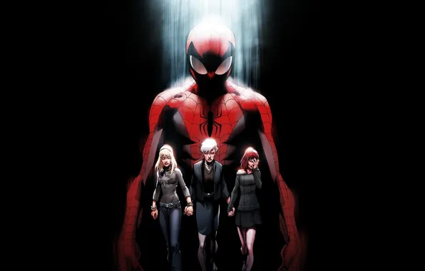 Death, spider-man, Ultimate, comic, spider-man, mount, Marvel Comics