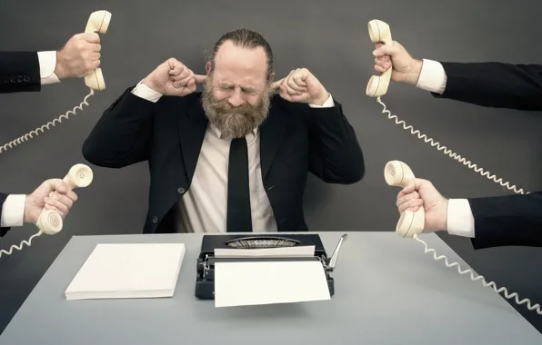 People, the situation, phone