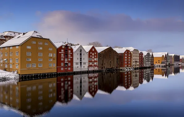 Picture Norway, Trondheim, Clear Winter