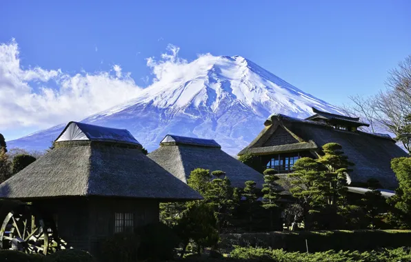 Nature, Home, Japan, Mountain, Fuji