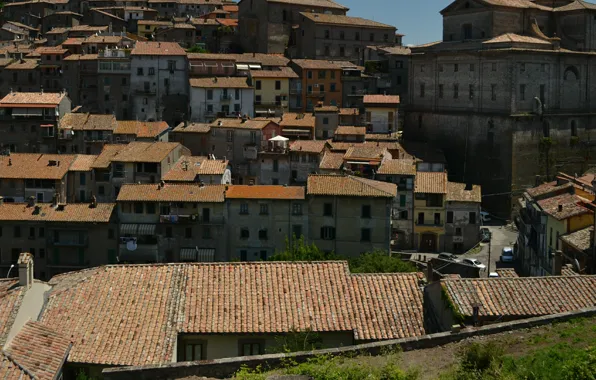 Home, Panorama, Roof, Italy, Building, Italy, Italia, Panorama