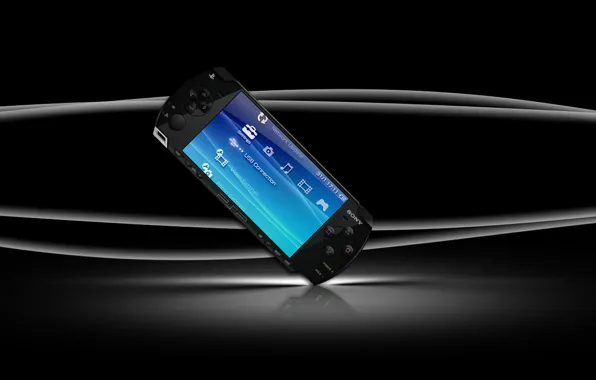 Black, Sony, psp