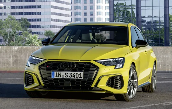 Audi, 4k, 2021, s3