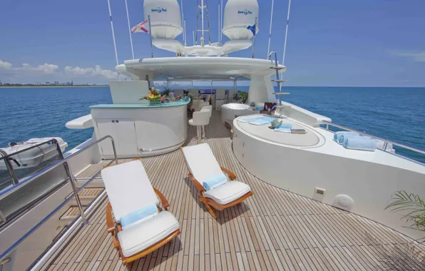 Design, style, interior, bar, yacht, deck, Suite, cockpit