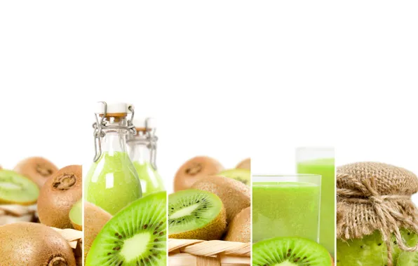 Green, kiwi, juice, drink, food, fruit, fresh, drink