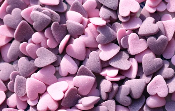 Picture macro, hearts, sugar, placer