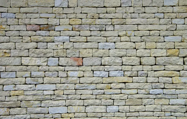 Picture wall, paint, stone, masonry