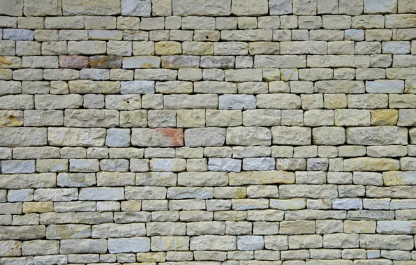 Stones, wall, paint, masonry