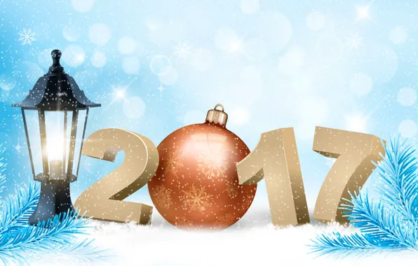 Winter, snow, snowflakes, background, holiday, toy, graphics, new year