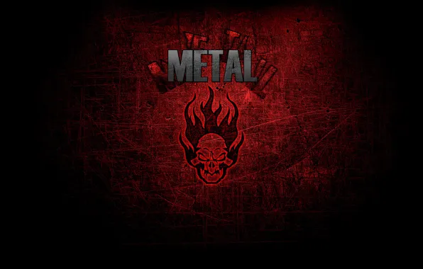 Picture Music, Skull, Style, Metal, Metal