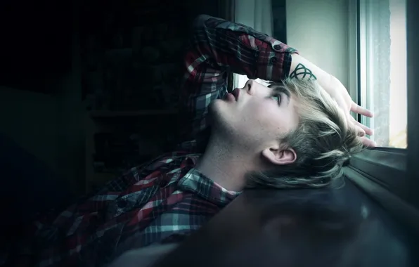 Background, mood, guy