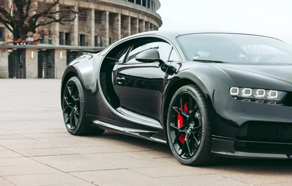 Bugatti, close-up, Chiron, Bugatti Chiron