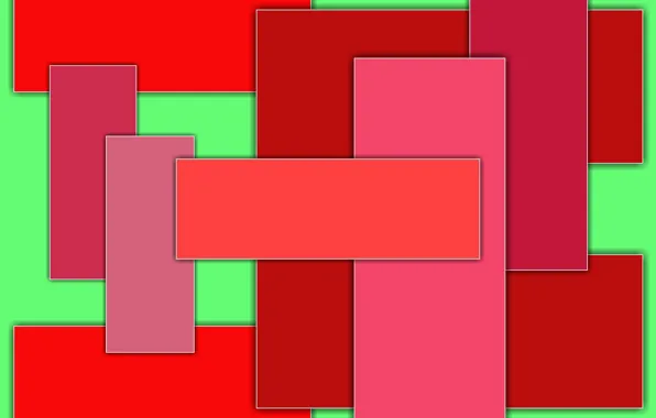Background, shadows, figure, layers, color
