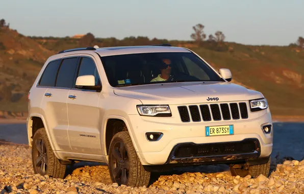 Auto, jeep, the front, Jeep, Grand Cherokee, powerful, Overland