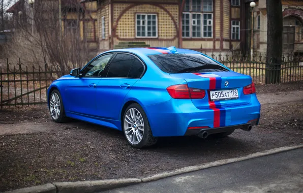 Picture Blue, Car, Ass, xDrive, Auto, BMW, 335i