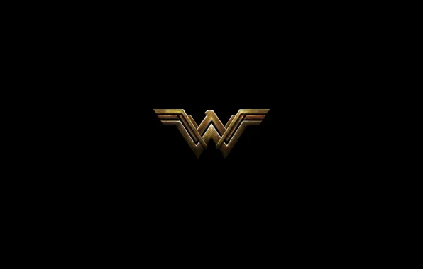 Picture cinema, red, logo, Wonder Woman, black, yellow, movie, hero