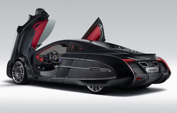 Picture Concept, background, McLaren, door, the concept, supercar, rear view, McLaren