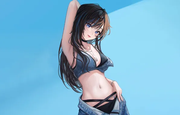 Picture Top, Pantsu, lingerie, panties, panty, bra, bustier, handsome