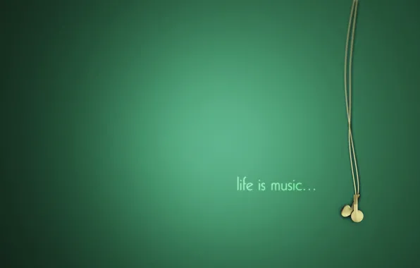 Picture life, music, music, headphones, life