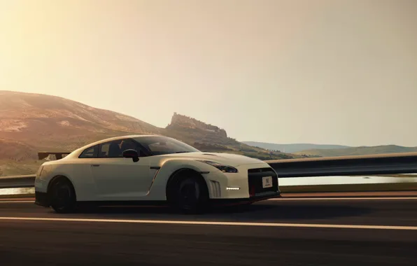 Nature, speed, track, Nismo, Nissan gt-r